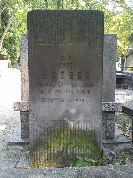 Zdjęcie grobu Henryk Krzoss (2)