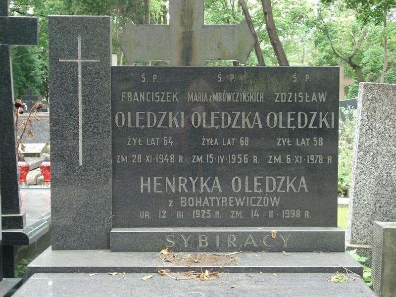 Zdjęcie grobu Zdzisław Olędzki (2)