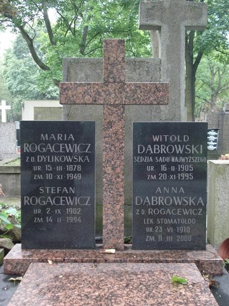 Zdjęcie grobu Witold Dąbrowski (2)