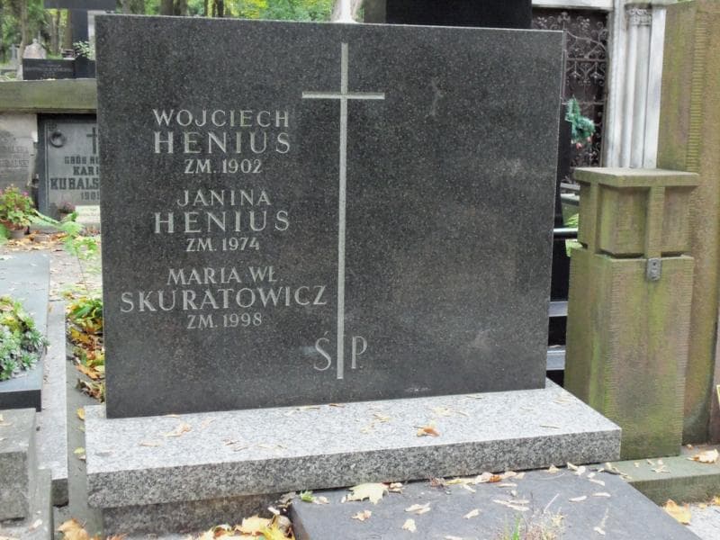 Zdjęcie grobu Wojciech Henius (1)