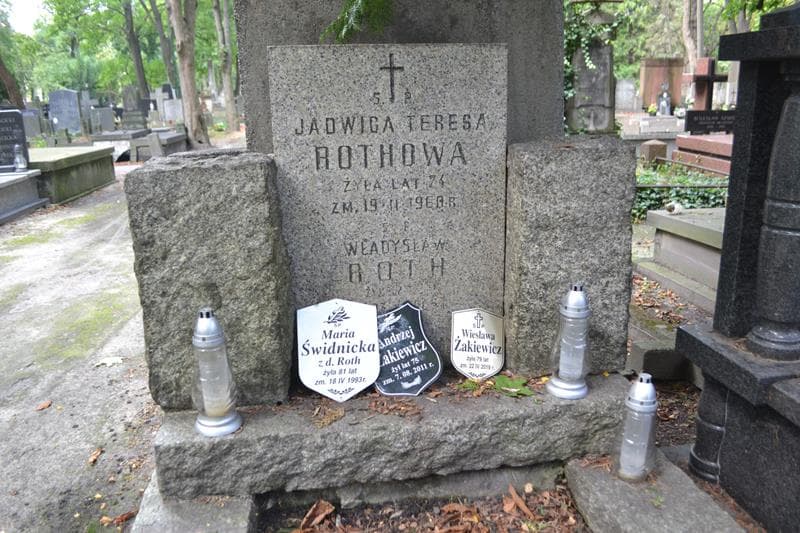 Zdjęcie grobu Jadwiga Teresa Rothowa (2)
