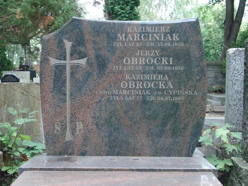 Zdjęcie grobu Jerzy Obrocki (2)