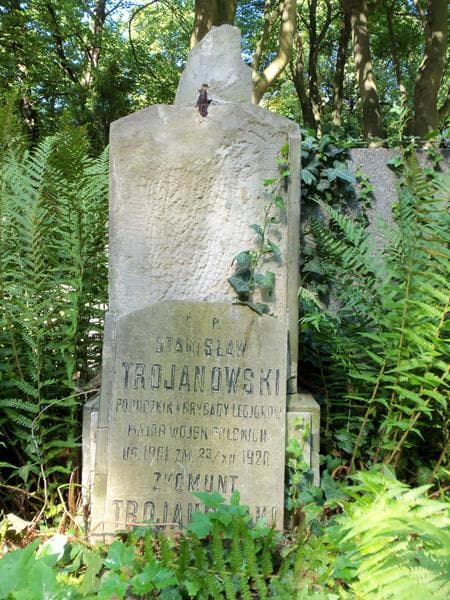 Zdjęcie grobu Leon Trojanowski (2)