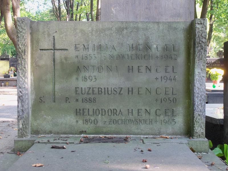 Zdjęcie grobu Heliodora Hencel (2)