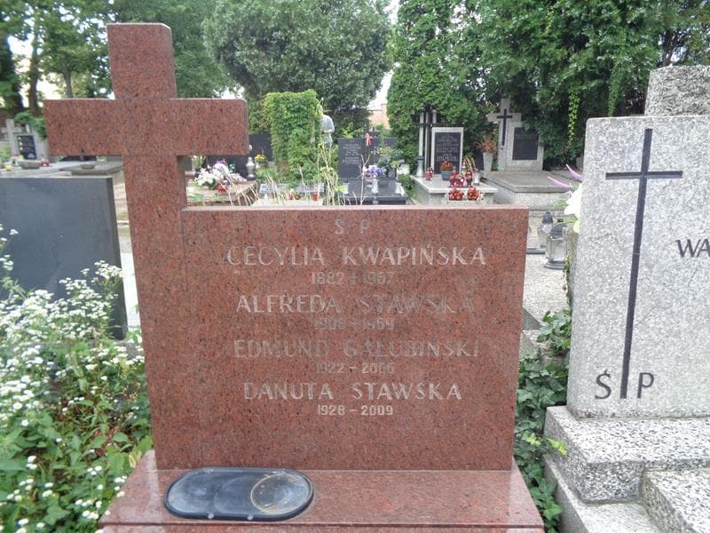 Zdjęcie grobu Cecylia Kwapińska (2)