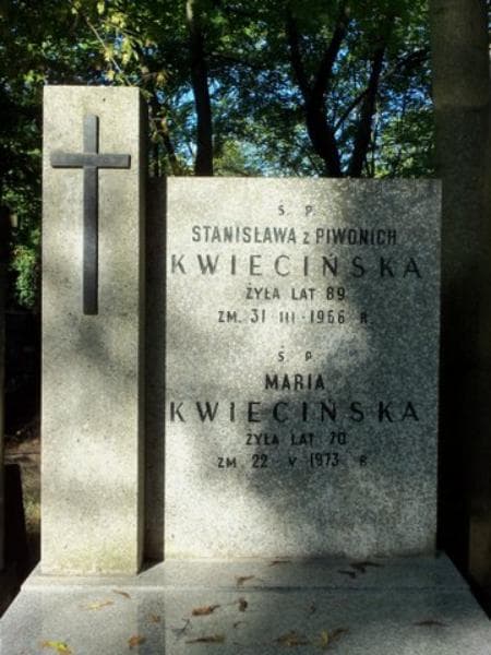 Zdjęcie grobu Stanisława Kwiecińska (2)