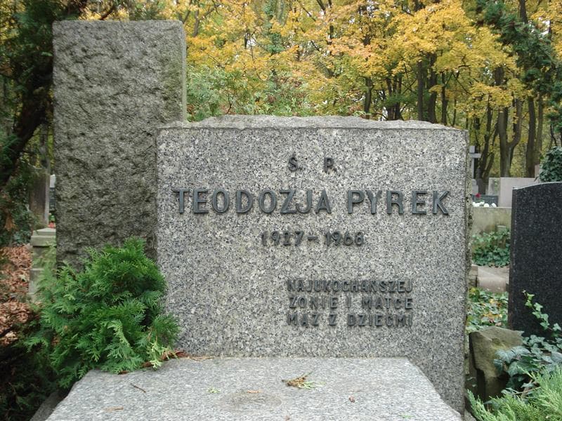 Zdjęcie grobu Teodozja Pyrek (2)