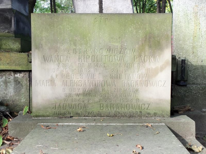 Zdjęcie grobu Maria Baranowicz (2)