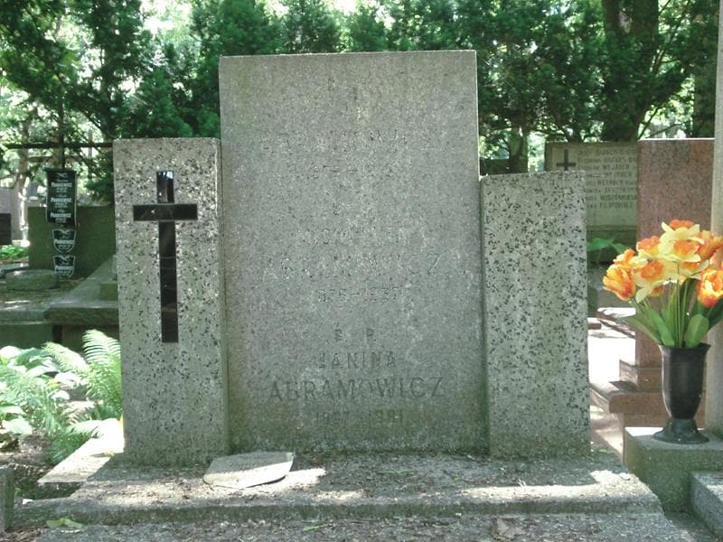 Zdjęcie grobu Janina Abramowicz (1)