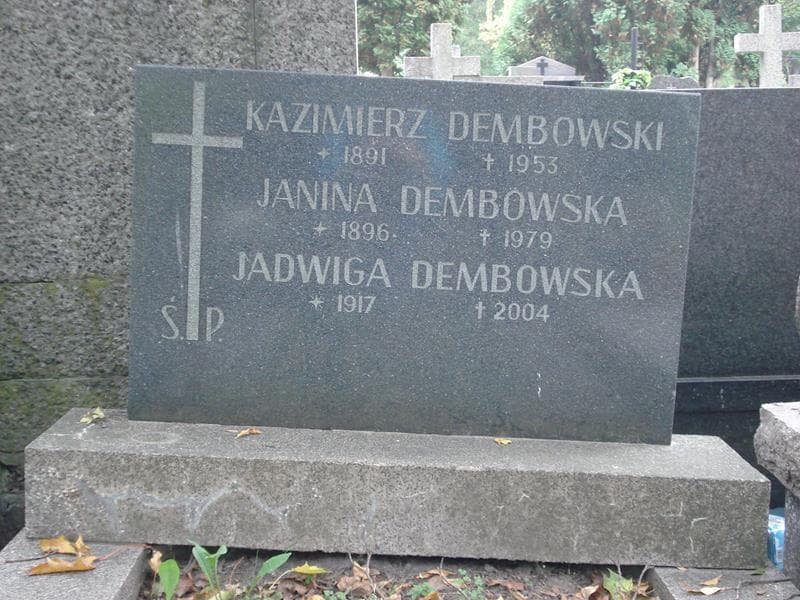 Zdjęcie grobu Jadwiga Dembowska (2)