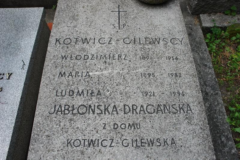 Zdjęcie grobu Ludmiła Jabłońska - Dragańska (2)