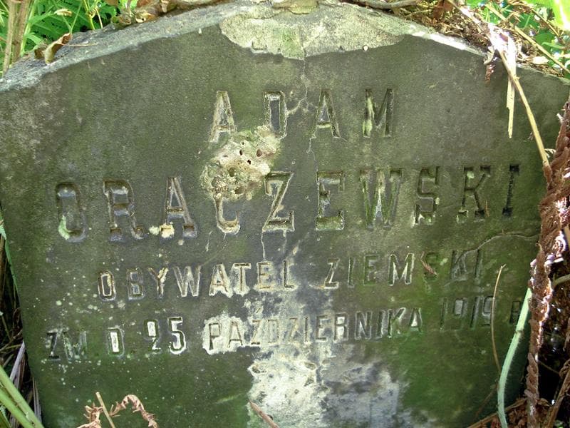 Zdjęcie grobu Adam Oraczewski (2)