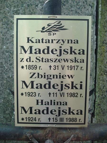 Zdjęcie grobu Zbigniew Madejski (2)