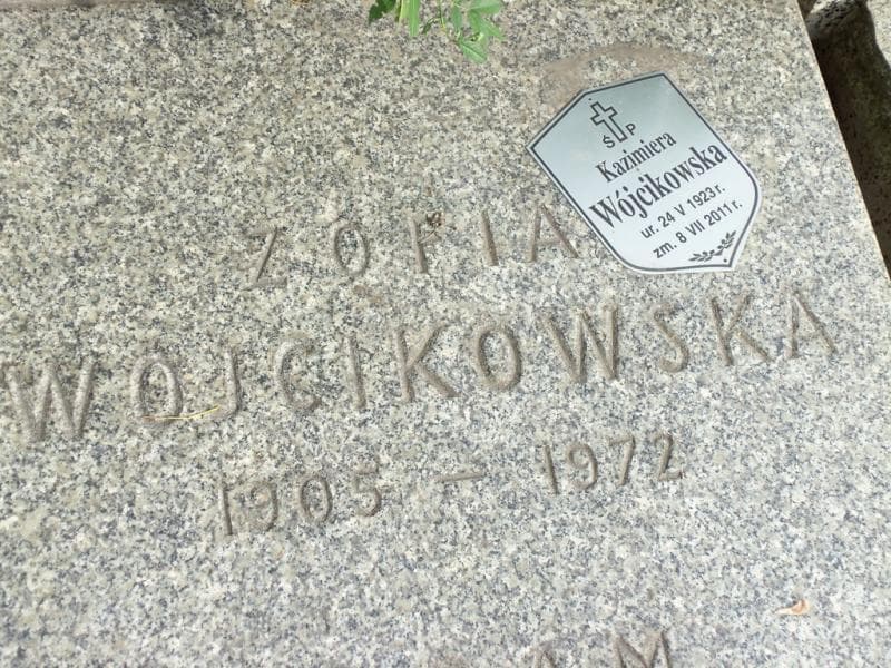 Zdjęcie grobu Zofia Wójcikowska (2)