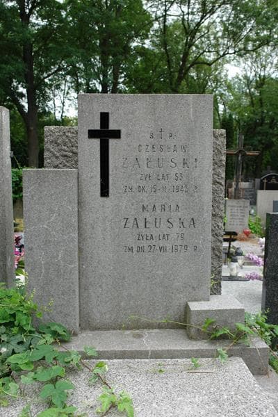 Zdjęcie grobu Czesław Załuski (2)