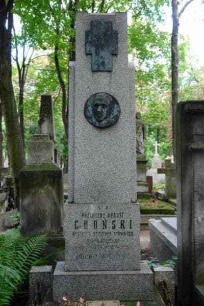 Zdjęcie grobu Kazimierz August Choński (2)