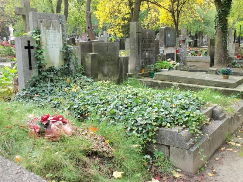 Zdjęcie grobu Stanisława Bursztynowa (1)