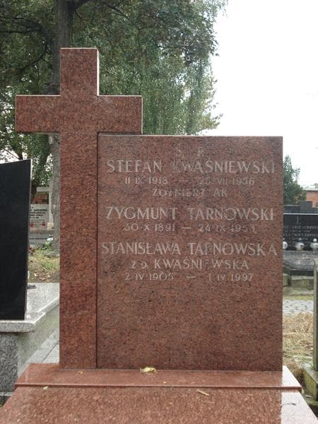 Zdjęcie grobu Zygmunt Tarnowski (2)