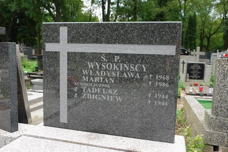 Zdjęcie grobu Zbigniew Wysokiński (2)