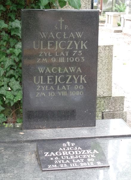 Zdjęcie grobu Wacław Ulejczyk (2)