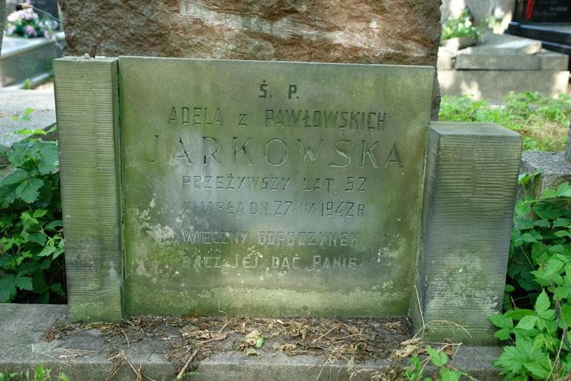 Zdjęcie grobu Adela Jarkowska (2)