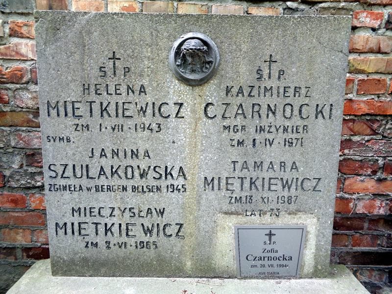 Zdjęcie grobu Zofia Czarnocka (2)