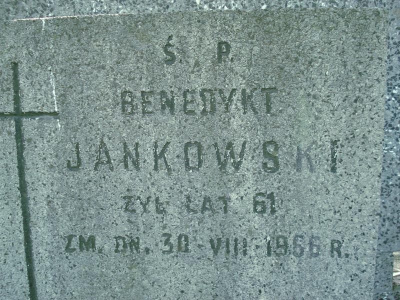Zdjęcie grobu Benedykt Jankowski (2)