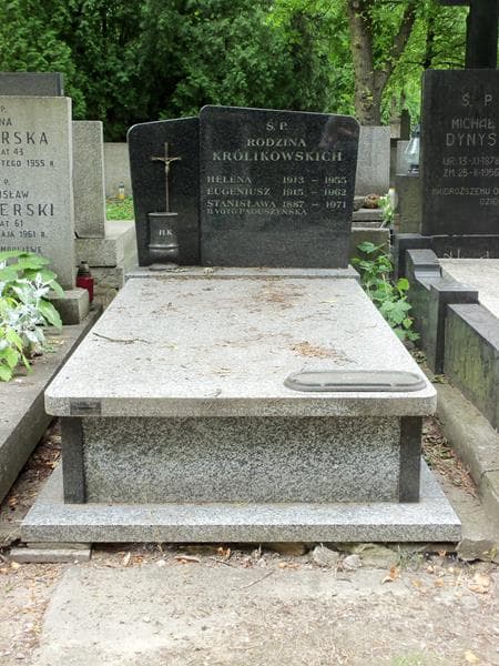 Zdjęcie grobu: Eugeniusz Królikowski