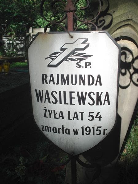 Zdjęcie grobu Rajmunda Wasilewska (2)