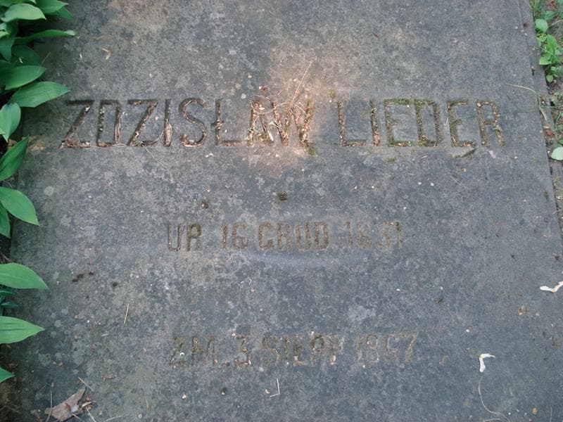 Zdjęcie grobu Zdzisław Lieder (2)