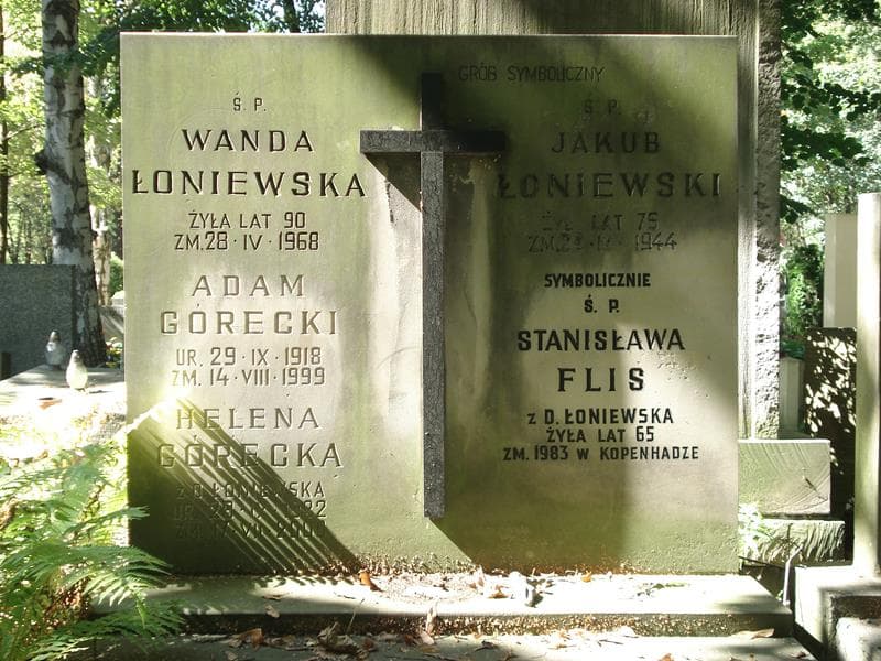 Zdjęcie grobu Stanisława Flis (2)