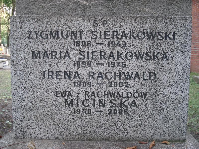 Zdjęcie grobu Ewa Micińska (2)