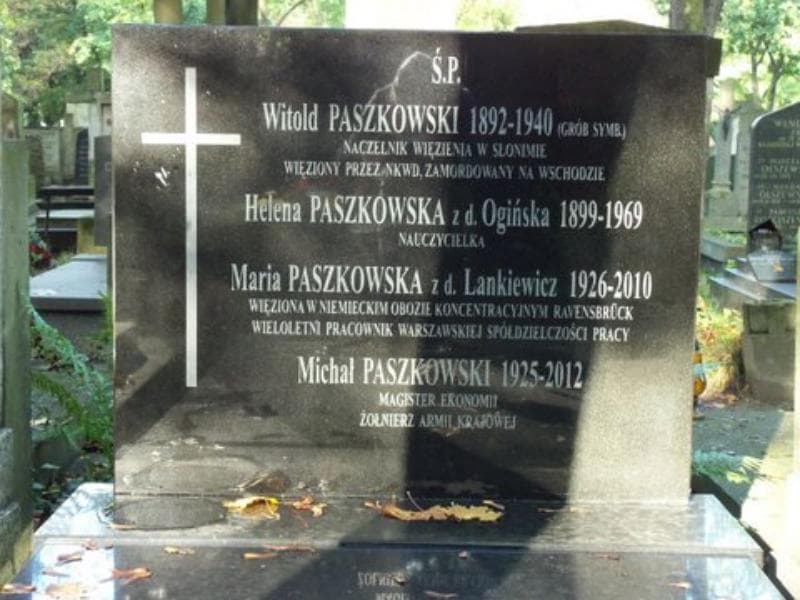 Zdjęcie grobu Witold Paszkowski (2)