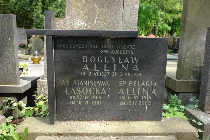 Zdjęcie grobu Stanisława Lasocka (2)