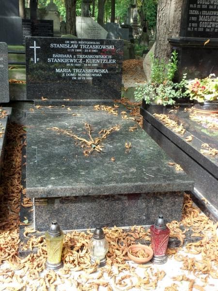 Zdjęcie grobu: Maria Trzaskowska