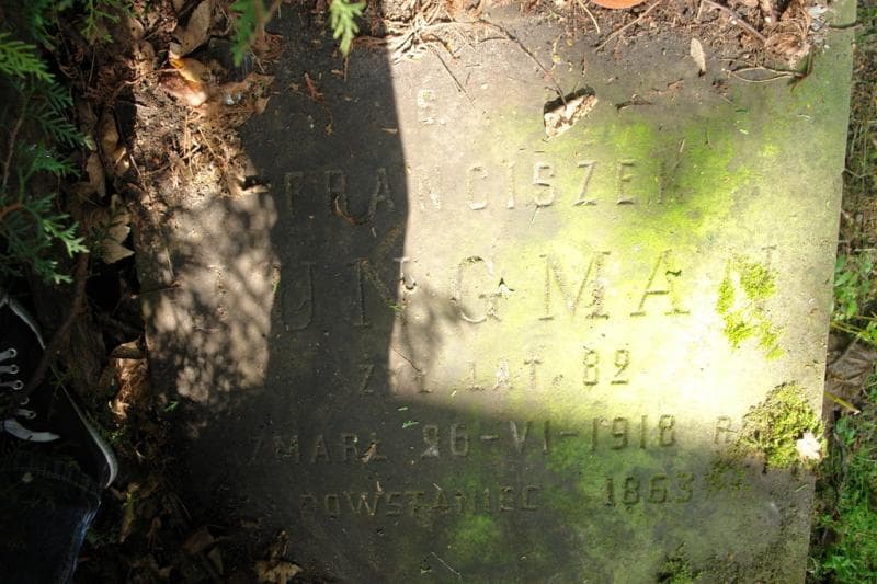 Zdjęcie grobu Franciszek Jungman (2)