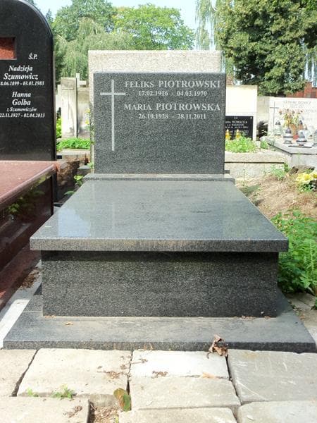Zdjęcie grobu: Maria Piotrowska