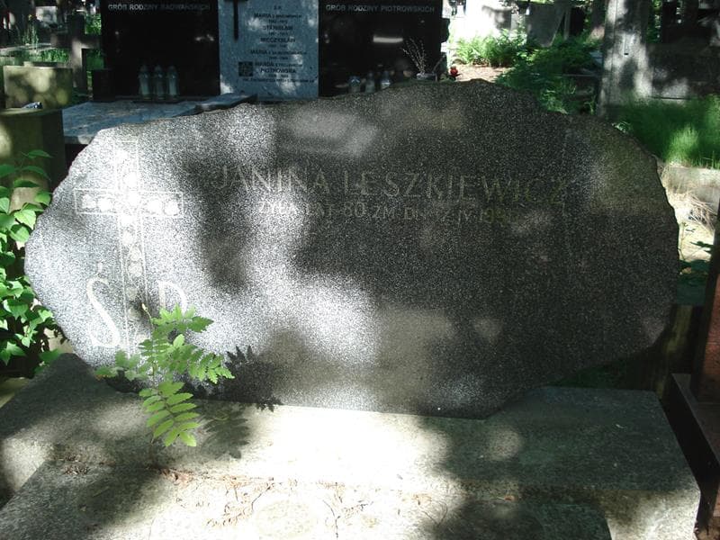 Zdjęcie grobu Janina Leszkiewicz (1)