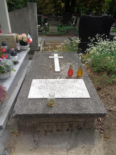 Zdjęcie grobu Hipolit Sawicki (1)
