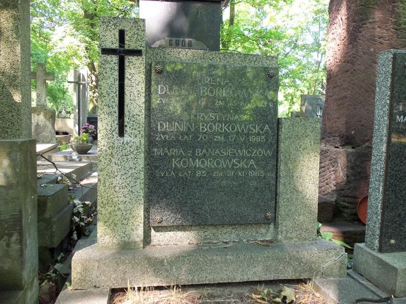 Zdjęcie grobu Krystyna Dunin-Borkowska (2)