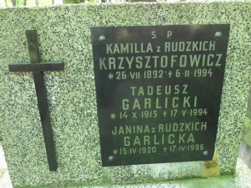 Zdjęcie grobu Kamilla Krzysztofowicz (2)