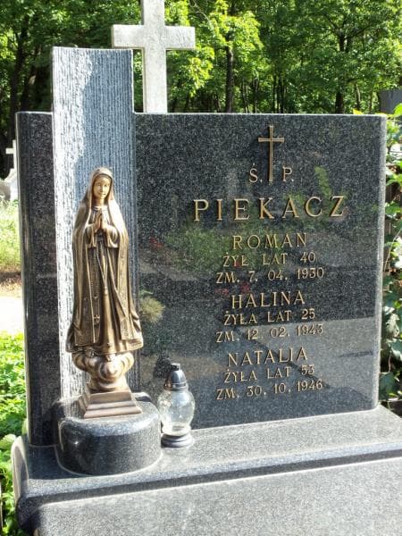 Zdjęcie grobu Natalia Piekacz (2)