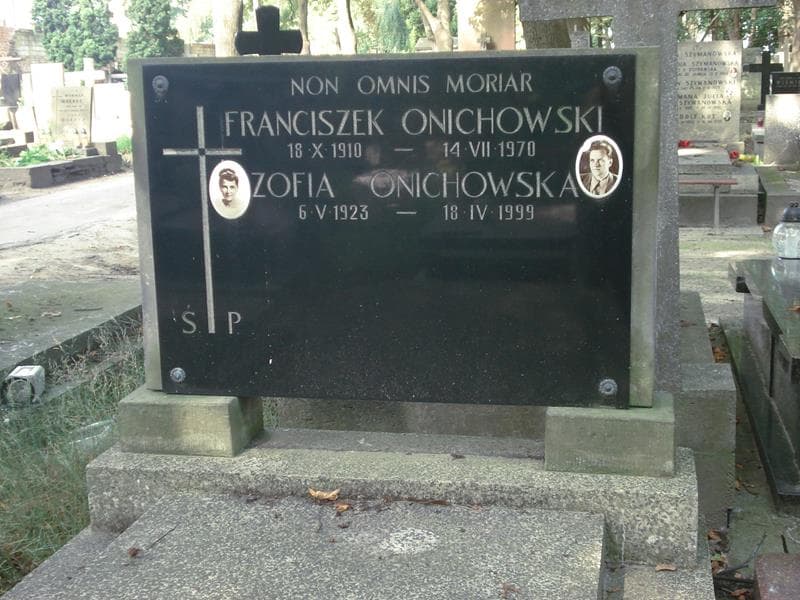Zdjęcie grobu Zofia Onichowska (1)