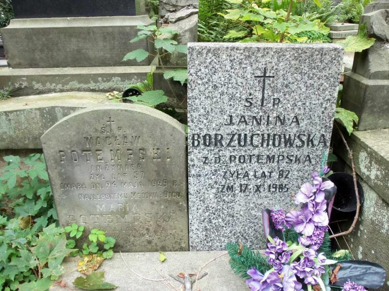 Zdjęcie grobu Janina Borzuchowska (2)