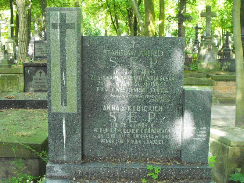 Zdjęcie grobu Stanisław Andrzej Sęp (2)