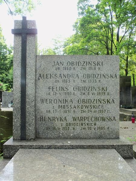 Zdjęcie grobu Weronika Obidzińska (2)