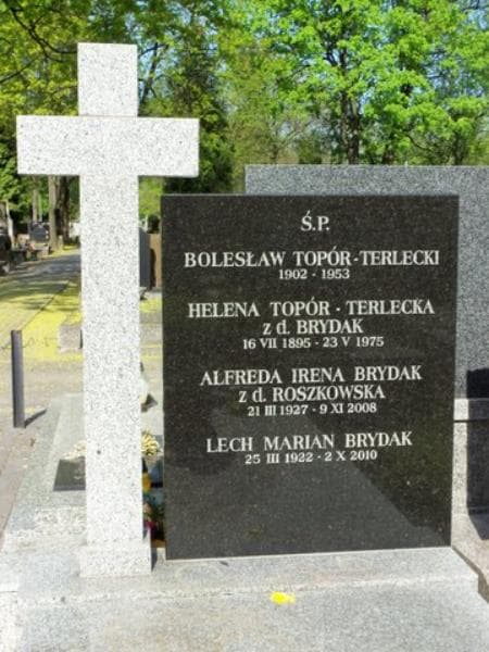 Zdjęcie grobu Helena Topór-Terlecka (2)
