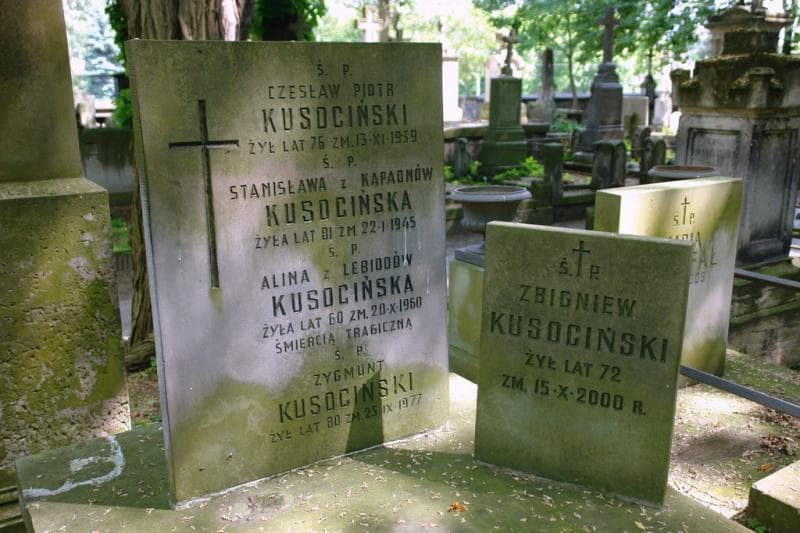 Zdjęcie grobu Zygmunt Kusociński (1)