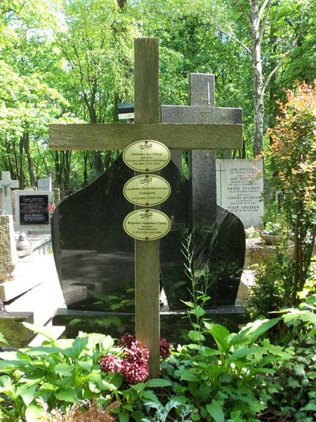 Zdjęcie grobu Czesława Chmajowa (2)