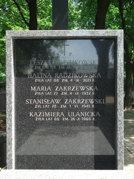 Zdjęcie grobu Kazimiera Ulanicka (1)